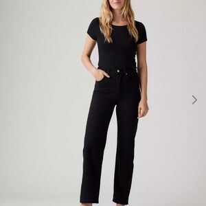 Levi's Women's Ribcage straight ankle jeans